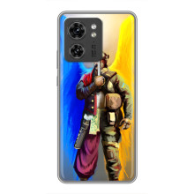 Чохол з картинкою (Патріотичний КОЗАК) на OPPO Reno 13 5G – КОЗАК  з крилами