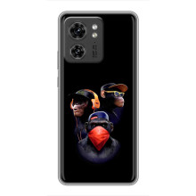 Чехол с Обезьянами OPPO Reno 13 5G - (AlphaPrint) (Три обезьяны)