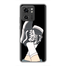 Чохол з Прикольним Принтом на OPPO Reno 13 5G (Кеди)