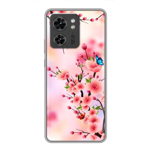 Чохол з картинкою Сакури на OPPO Reno 13 5G – Метелики на сакурі