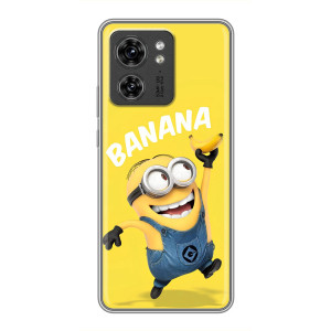 Мультяшный принт на Чехол для ОПО Reno 13 5G – Banana