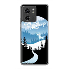 Силіконовий бампер на різдво для OPPO Reno 13 5G – Різдвяний Олень