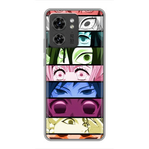 Силиконовые чехлы с глазами Anime для ОПО Reno 13 5G – Глаза Хашира