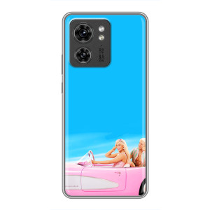 Силиконовый Чехол Барби Фильм на OPPO Reno 13 5G (Барби и Кен)