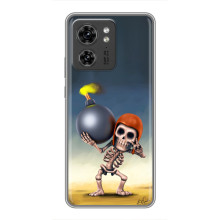 Чохол з героями Клеш Рояль для OPPO Reno 13 5G – Скелет із бомбою