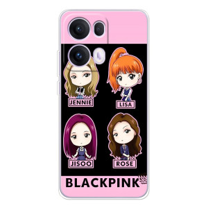 Чехлы с картинкой для OPPO Reno 13 Pro 5G – группа блэкпинг