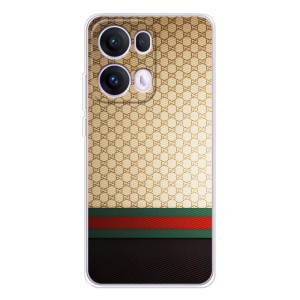 Чехлы Бренд GUCCI для OPPO Reno 13 Pro 5G – Фон Гуччи