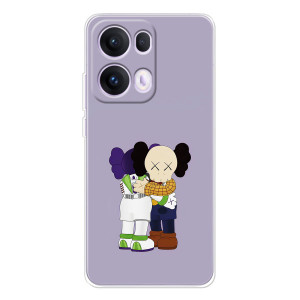 Чехлы для OPPO Reno 13 Pro 5G - Bearbrick Louis Vuitton (PREMIUMPrint)