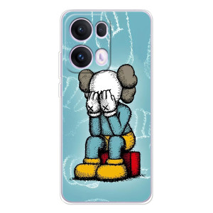 Чехлы для OPPO Reno 13 Pro 5G - Bearbrick Louis Vuitton (PREMIUMPrint)