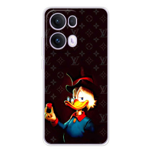 Чехлы для OPPO Reno 13 Pro 5G - Скрудж МакДак Louis Vuitton (PREMIUMPrint)