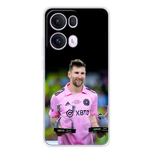 Чехлы для ОПО Reno 13 Про 5G - Лео Месси Маями