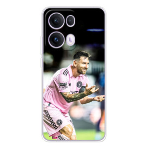 Чехлы для ОПО Reno 13 Про 5G - Лео Месси Маями