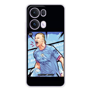 Чехлы с принтом для OPPO Reno 13 Pro 5G Футболист – гол Эрлинг Холланд