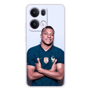 Чохол (TPU) з Футболістом на OPPO Reno 13 Pro 5G – Мбаппешичка