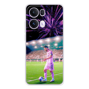 Чехлы Лео Месси в Майами на OPPO Reno 13 Pro 5G – Месси в Майами