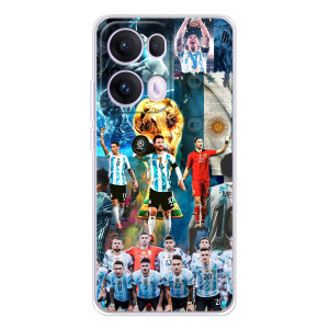 Чехлы Месси для OPPO Reno 13 Pro 5G (AlphaPrint)