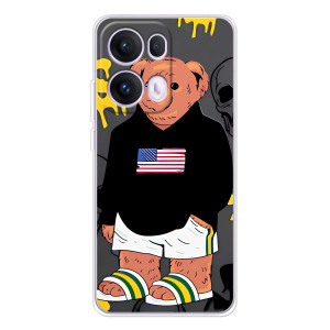 Чехлы Мишка Тедди для ОППО Рено 13 Про 5G – Teddy USA