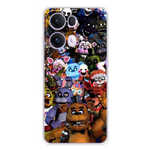 Чохли П'ять ночей з Фредді для ОРО Reno 13 Про 5G – Персонажі Фредді