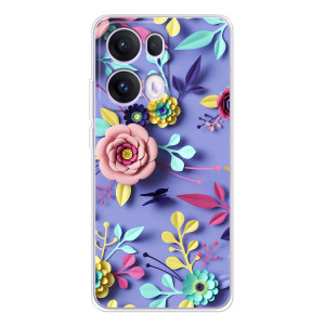 Чехлы с Цветами для OPPO Reno 13 Pro 5G (VPrint)