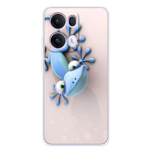 Чехлы с изображением разных животных для OPPO Reno 13 Pro 5G (Геккон)