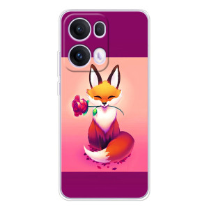 Чехлы с картинкой Лисички для OPPO Reno 13 Pro 5G (VPrint)