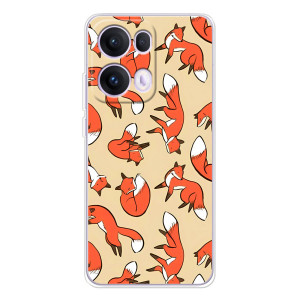 Чехлы с картинкой Лисички для OPPO Reno 13 Pro 5G (VPrint)