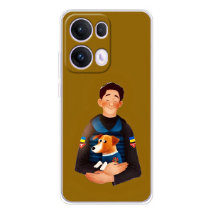Чехлы с картинкой собаки Патрон для OPPO Reno 13 Pro 5G (AlphaPrint)
