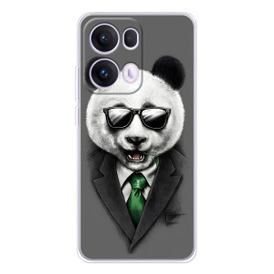 Чехлы с Пандами на OPPO Reno 13 Pro 5G – Панда в очках