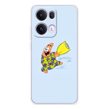 Чохли з Патріком на OPPO Reno 13 Pro 5G (Патрік із подушкою)