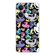 Чохли з принтом Міккі Маус на OPPO Reno 13 Pro 5G (Кольоровий Микки)