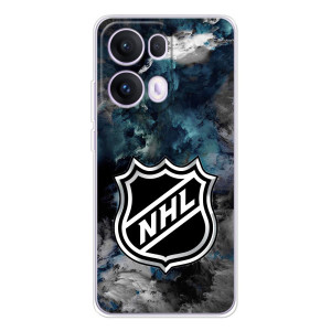 Чехлы с принтом Спортивная тематика для OPPO Reno 13 Pro 5G – NHL хоккей