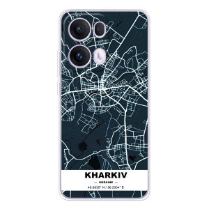 Чехлы силиконовые (Город Харьков) на ОППО Рено 13 Про 5G – Харьков