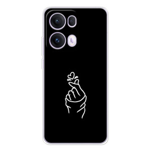 Чехлы (Знак сердечка) на OPPO Reno 13 Pro 5G – Знак Сердечка