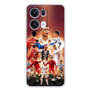 Чехол футболист Роналду для satisfei@@@@@@p Те Reno 13 Pro 5G – Карьера Роналду