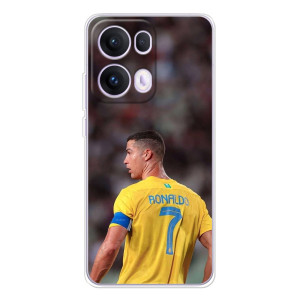 Чехол футболист Роналду для satisfei@@@@@@p Те Reno 13 Pro 5G – Роналду в Аль Наср