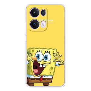 Чехол Губка Боб для ОПО Reno 13 Про 5G