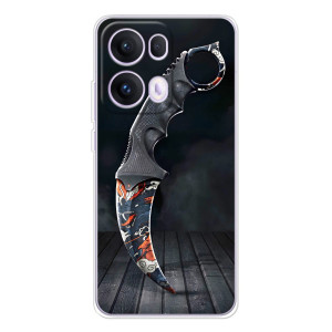 Чехол КИБЕРСПОРТ для OPPO Reno 13 Pro 5G – Кинжал КС ГО