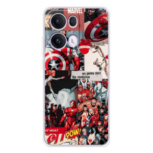 Чехол МАРВЕЛ для ОПО Reno 13 Про 5G (AlphaPrint)