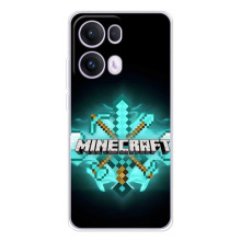 Чохол майнкрафт для OPPO Reno 13 Pro 5G (MineCraft 2)