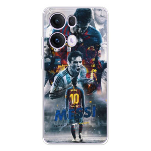 Чехол Месси футболист для OPPO Reno 13 Pro 5G – Коллаж Месси