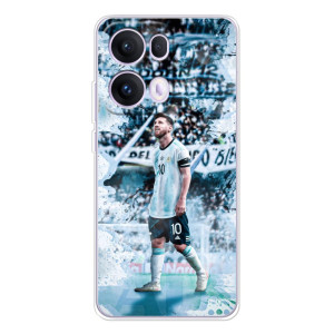 Чехол Месси футболист для OPPO Reno 13 Pro 5G – Месси в Аргентине
