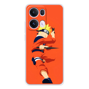 Чохли з принтом НАРУТО на OPPO Reno 13 Pro 5G (Силует Наруто)