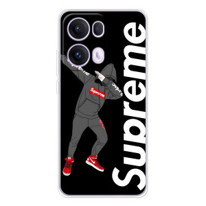 Чехол для OPPO Reno 13 Pro 5G с картинкой Supreme (AlphaPrint)