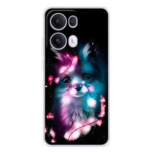 Чохол з Лисичкою для OPPO Reno 13 Pro 5G – Чорна лисиця