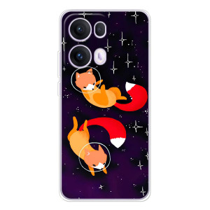 Чохол з Лисичкою для OPPO Reno 13 Pro 5G – Лисиці