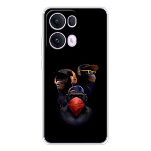 Чехол с Обезьянами OPPO Reno 13 Pro 5G - (AlphaPrint)
