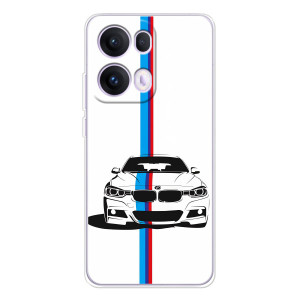 Чехол для ОПО Reno 13 Про 5G - с принтом БМВ (AlphaPrint)