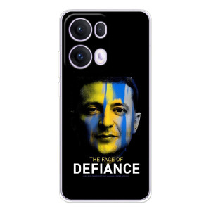 Чехол для OPPO Reno 13 Pro 5G (AlphaPrint - с принтом Зеленского)