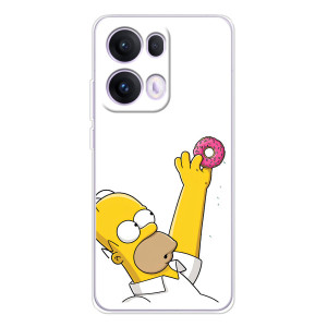 Чехол с Симпсонами для OPPO Reno 13 Pro 5G (VPrint)