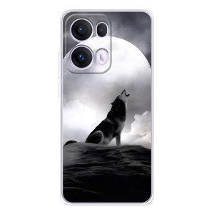 Чехол с Волком на OPPO Reno 13 Pro 5G – Волк и луна